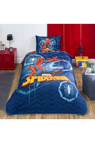 Lisanslı Spiderman Dark Tek Kişilik Yatak Örtüsü Seti 000000001000051960 Çok Renkli