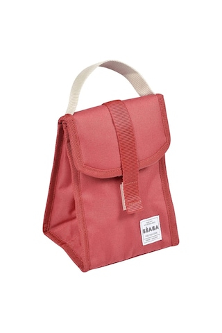 Beaba Sydney Iı Bebek Bakım Çantası Mavi Desenli 44x26x27 Cm Kırmızı