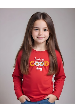 Fyk Kids Kız Çocuk Bisiklet Yaka 3'lü Basic Sweatshirt Çok Renkli