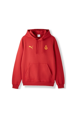 Gsstore Galatasaray Puma Kapüşonlu Sweatshirt 78290801 Kırmızı
