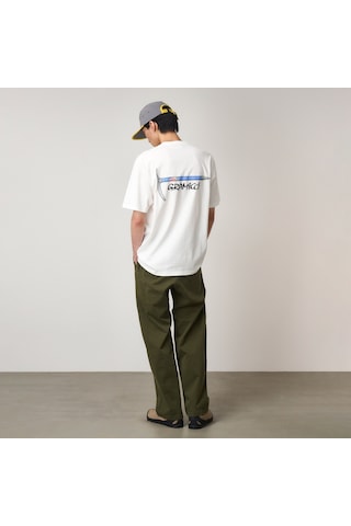 Gramicci Ice Axe Erkek Beyaz T-shirt G5fu-t083 Beyaz