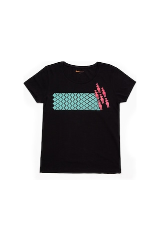 Biggdesign Ana Tanrıça Siyah Kadın T-Shirt