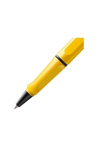 Lamy Safari Roller Kalem Metal Siyah Klips Sari Sarı
