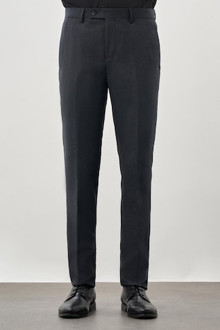 Lacivert Düz Gabardin Esnek Yan Cep Slim Fit Classic Pantolon 1003245209 219 Lacivert