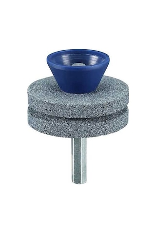 Pazly Çift Katlı Elektrikli Matkap Uçlu Çim Biçme Makinesi Bileme Taşı - Metal Parlatma Ve Keskinleştirme 3'lü Paket