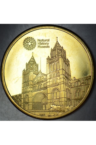Londra Doğa Tarihi Müzesi Madalyon-suchomımus 30 Mm. Çil.