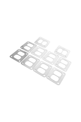 Wezone 10 Adet Inox T4 Turbo Gasket - Garrett T04b/t04e/gt35r/gt40r Uyumlu - Eşit Dağılımlı Sıcaklık Direnci Ve Sağlam Kapama