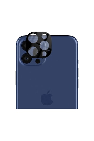 iPhone Uyumlu 12 Pro Max 6.7 3d Full Kaplama Tempered Cam Kamera Koruyucu- 5775