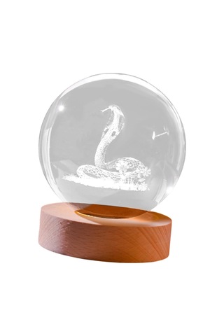 Dolıty Kristal Küre Dekor Taşınabilir Çok Fonksiyonlu Led Çok Renkli