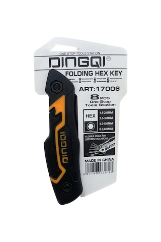 Tork Alyan Yıldız Torx Allen Seti Anahtar Takımı Çakı Model Profesyonel