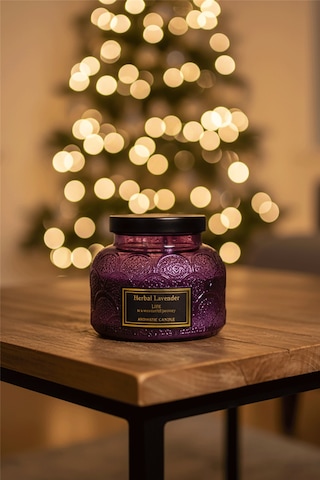Lavantalı Aromatik Mum