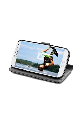 Cellular Line N9000 Galaxy Note 3 İle Uyumlu Vision Slim Standlı Kılıf Siyah Vısıonslnote3bk