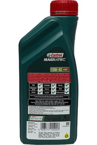 Castrol Magnatec Dualock Technology 10W-40 A3/B4 Motor Yağı 1 L