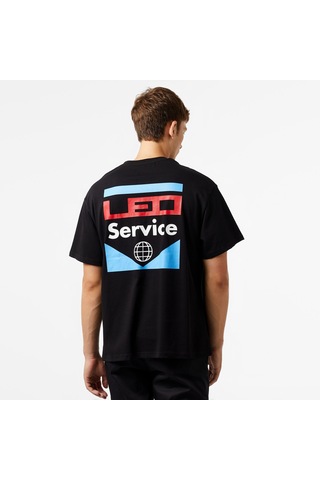 Leo Service Erkek Siyah T-shirt