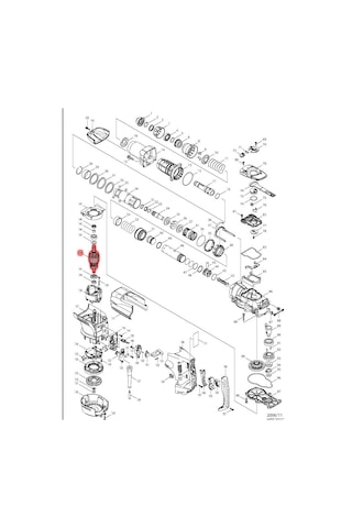 Makita HR5201C Endüvi Rotor Kollektör Ürün Kodu 516993-6