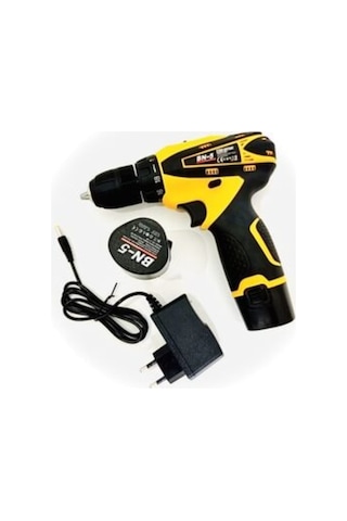 Banco BN-5 F136 12V 1.5 Ah Li-ion Çift Akülü Darbesiz Matkap Vidalama Sarı