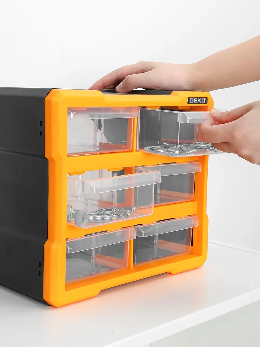 Deko Deko Dktb10, 6 Çekmeceli Takım Kutusu 26.5x16x23.5 Cm 12990228