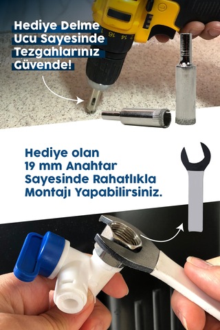 8l Çelik Tank 15 Aşama Multi Mineral B3510 Su Arıtma Cihazı