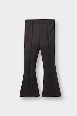 Defacto Kız Bebek 2li Takım Baskılı Sweatshirt İspanyol Paça Tayt F4857a525auer134 Ekru