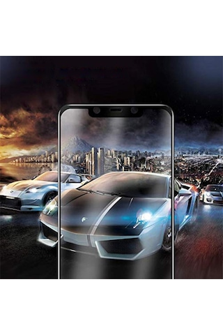Duxweel Xiaomi Pocophone F1 5D Full Kırılmaz Cam Ekran Koruyucu Siyah