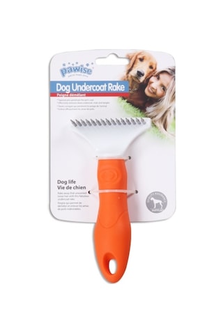 Pawise 11466 Köpekler İçin Plastik Saplı Tırmık Şekilli Fırça