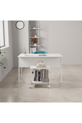 Lagomood Ella Sehpa Beyaz