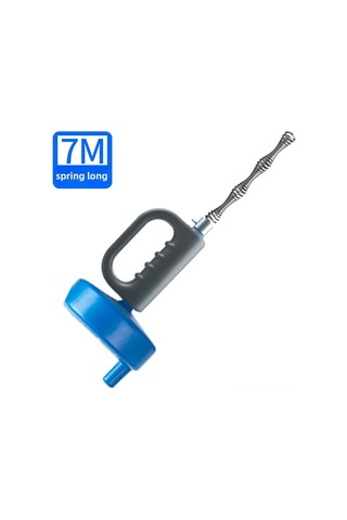 Maiyame Ev Odası Tuvalet Kanal Tıkanıklık Çözücü, El İle Kullanıma Uygun, 7m Uzunlukta Evsel Kanal Temizleme Aracı Diğer