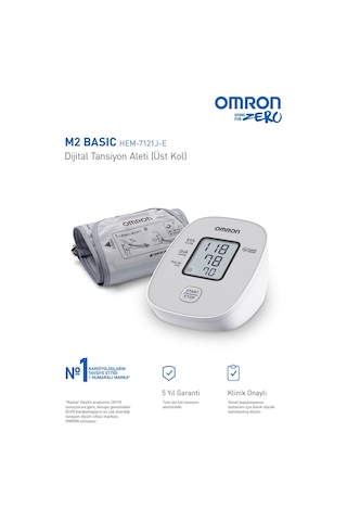 M2 Basic Üst Koldan Ölçer Dijital Tansiyon Aleti