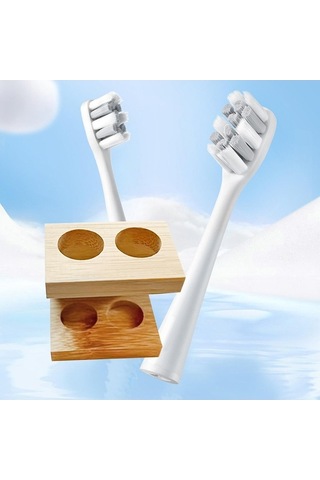 Pazly Tutucu Suntek Odun Kafaları Fırçası Elektrikli Diş Ahşap 2-delik Nw Diğer