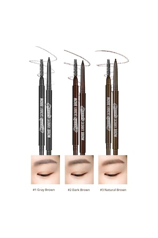Peripera Speedy Skinny Brow 6 Cool Gray