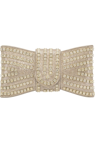 Guja 25yg591 Kadın Taşlı Abiye Çanta Altın Altın