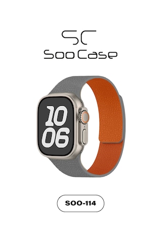 Apple Watch Uyumlu Siyah Dokulu Silikon Kordon Spor Kayış 42/44/45/49 Mm/ Ultra / Ultra 2 Soo-114