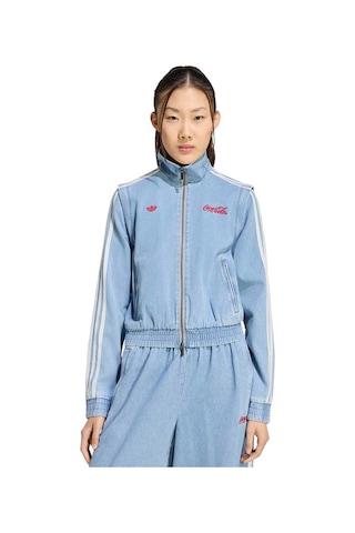 Adidas Kadın Mavi Ceket Fırebırd Reg Tt Ky7548