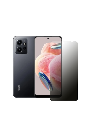 Xiaomi Redmi Note 12 Hayalet Privacy Flexiglass Mat Nano Ekran Koruyucu