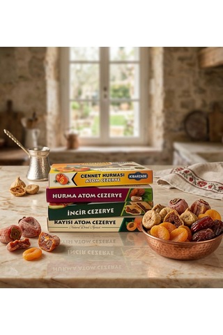 Atom Cezerye Karma - 4'lü Çanta Paket 125 Gr X 4