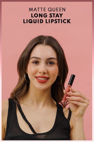 Note Cosmetique Matte Queen Lipstick Kalıcı Mat Likit Ruj - 06 Noble Rose - Nude