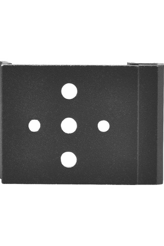 Youtek 35mm Din Rayı Sabitleyici Klem 5 Delikli, Aluminyum, Pürüzlü Siyah Diğer