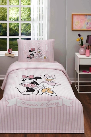 Özdilek Lisanslı Tekkişilik Çocukpike Takımı-minnie Vedaisy Pembe