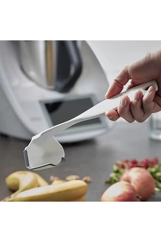 Shineyee Vorwerk Thermomix Tm5/tm31/tm6 İçin Dönen Silikon Spatula - Mutfak Aksesuarı, Geri Kalan Yemeği Temizler, Esnek Ve Dayanıklı Malzeme Diğer