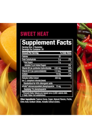 Muscletech Hydroxycut Hardcore Ultra Shred Burner 60 Gummies Aromalı