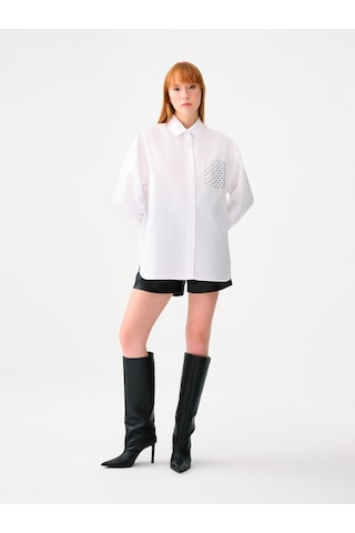 High Waist Kadın Şort Siyah