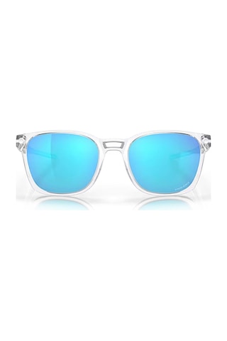 Oakley Oak 9018 901802 55 Ojector Aynalı Erkek Kare Şeffaf Kemik Güneş Gözlüğü