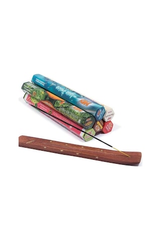 Orret Home 120 Adet 6 Paket Karma Tütsü Ve Kayığı, Çubuk Seti Ve Tutucu Sku: Smg8690010153753