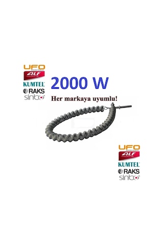 2000W İnfrared Soba Rezistansı