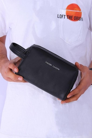 Pierre Cardin Erkek Portföy Çantası Siyah Pc002001-f Siyah