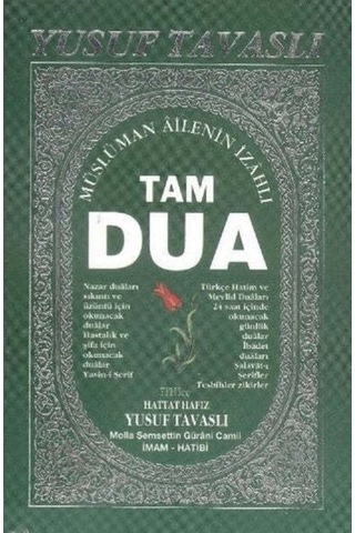 Tam Dua Kitabı Cep Boy