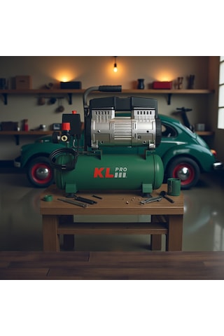 Klpro KLK8SH 8 Bar 8 L 2HP Sessiz Yağsız Hava Kompresörü