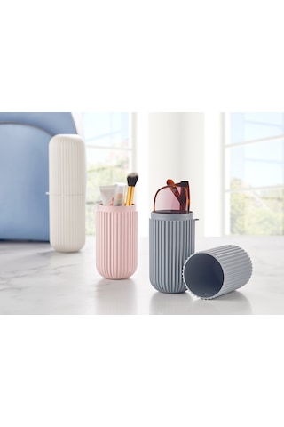 Smart Seyahat Kabı Çanta İçi Makyaj Kutusu 5256 Çok Renkli