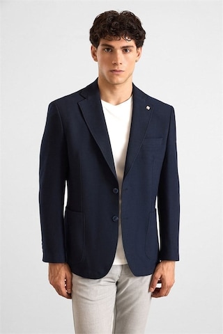 Süvari Lacivert Regular Mono Yaka Torba Cep 4 Drop Spor Ceket Sct2004800001-m09