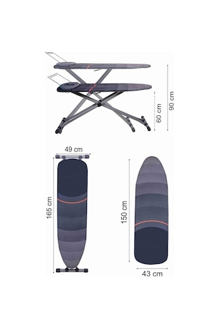 Devecioğlu Harbinger Mm151 Ultraboard Ütü Masası Genel